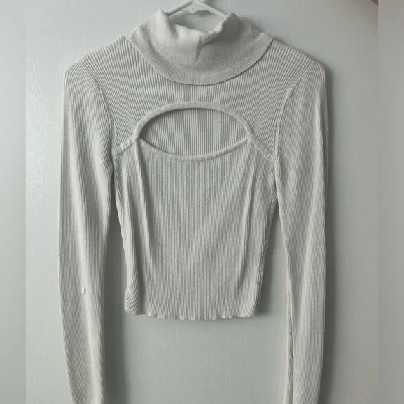 Hollister Tops Hollister Cut Out Turtleneck Top Poshmark
